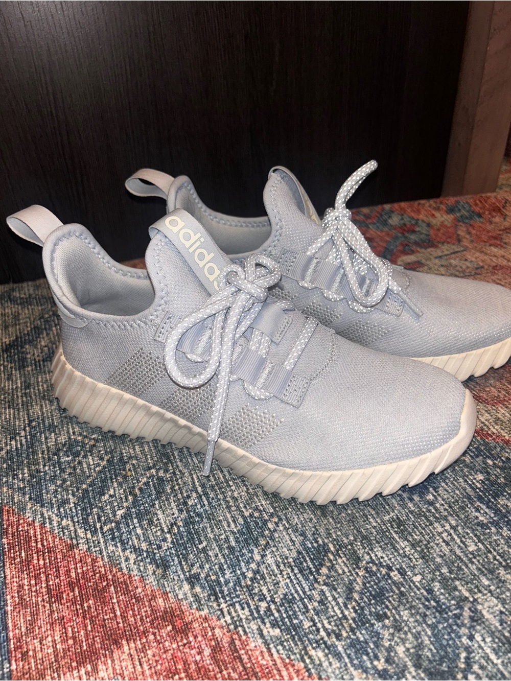 adidas Light Blue Athletic Sneakers